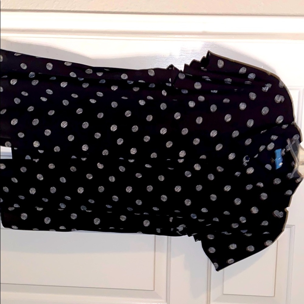 Plus size button up top